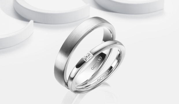 Slim & narrow wedding rings from | acredo
